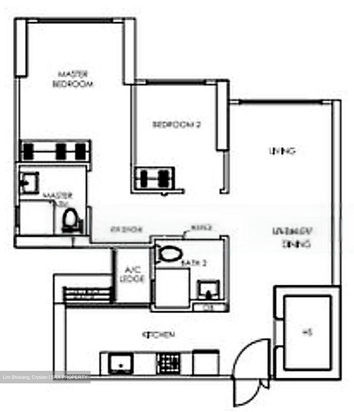 Blk 311B Trivelis (Clementi), HDB 3 Rooms #460040251